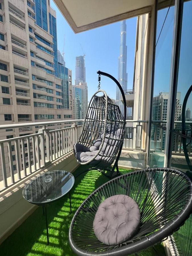 First Class 2Br With Burj Khalifa & Downtown View Dubai Eksteriør billede